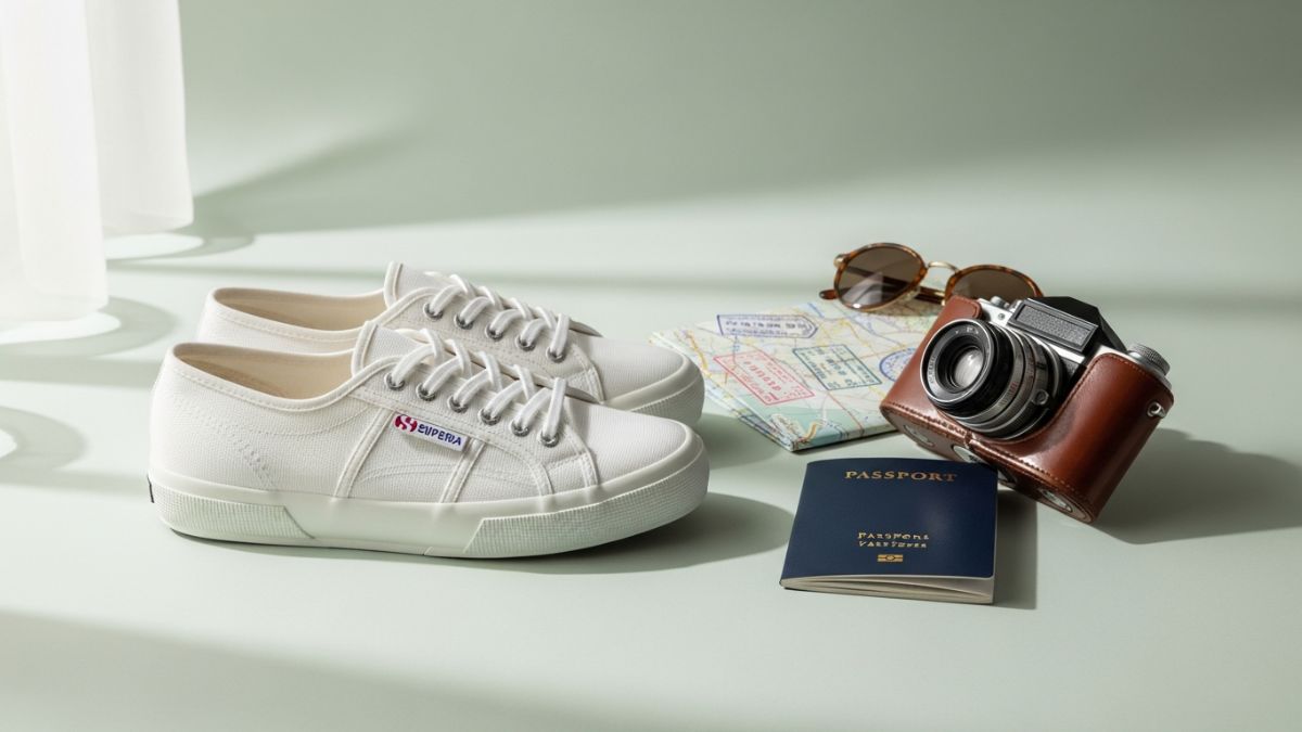 Superga 2750 Trainers: Minimalist Travel Shoes