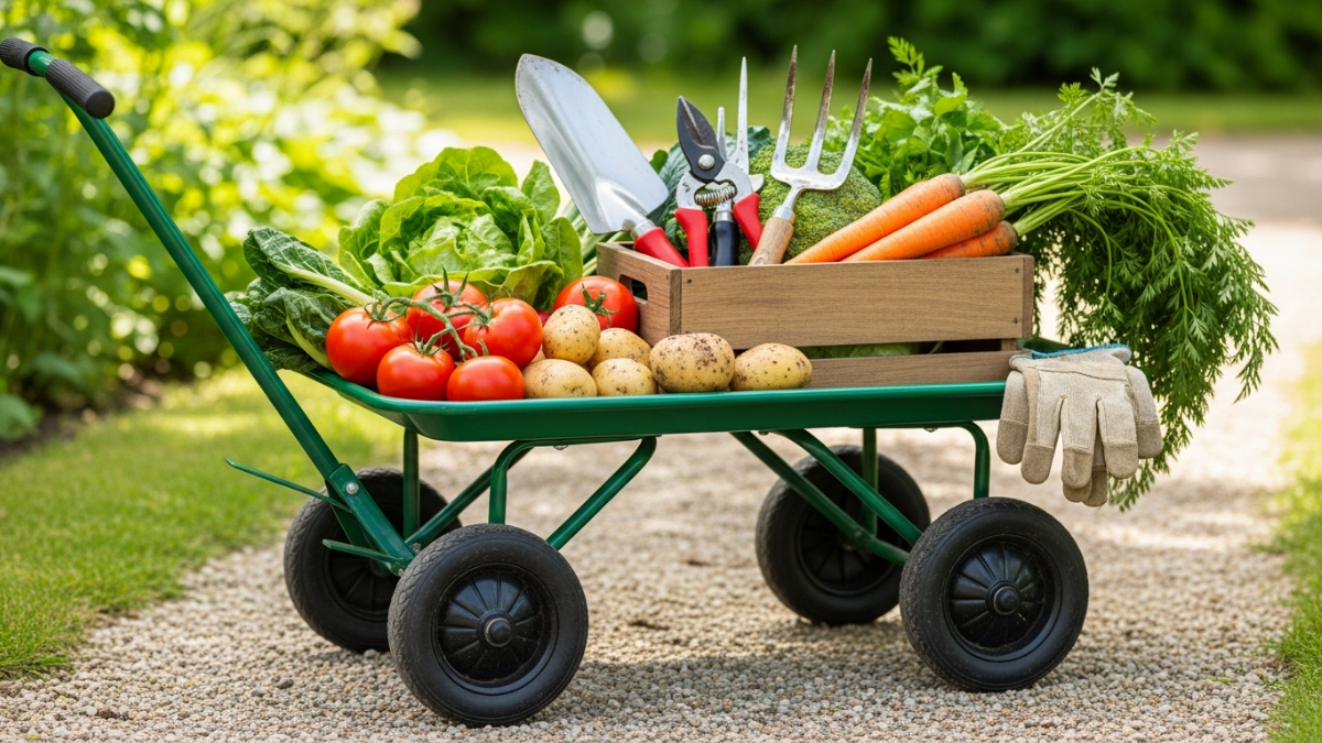 Heavy-Duty Green Garden Trolley Guide: Choosing the Best Cart for Gardening, Landscaping, and Outdoor Projects