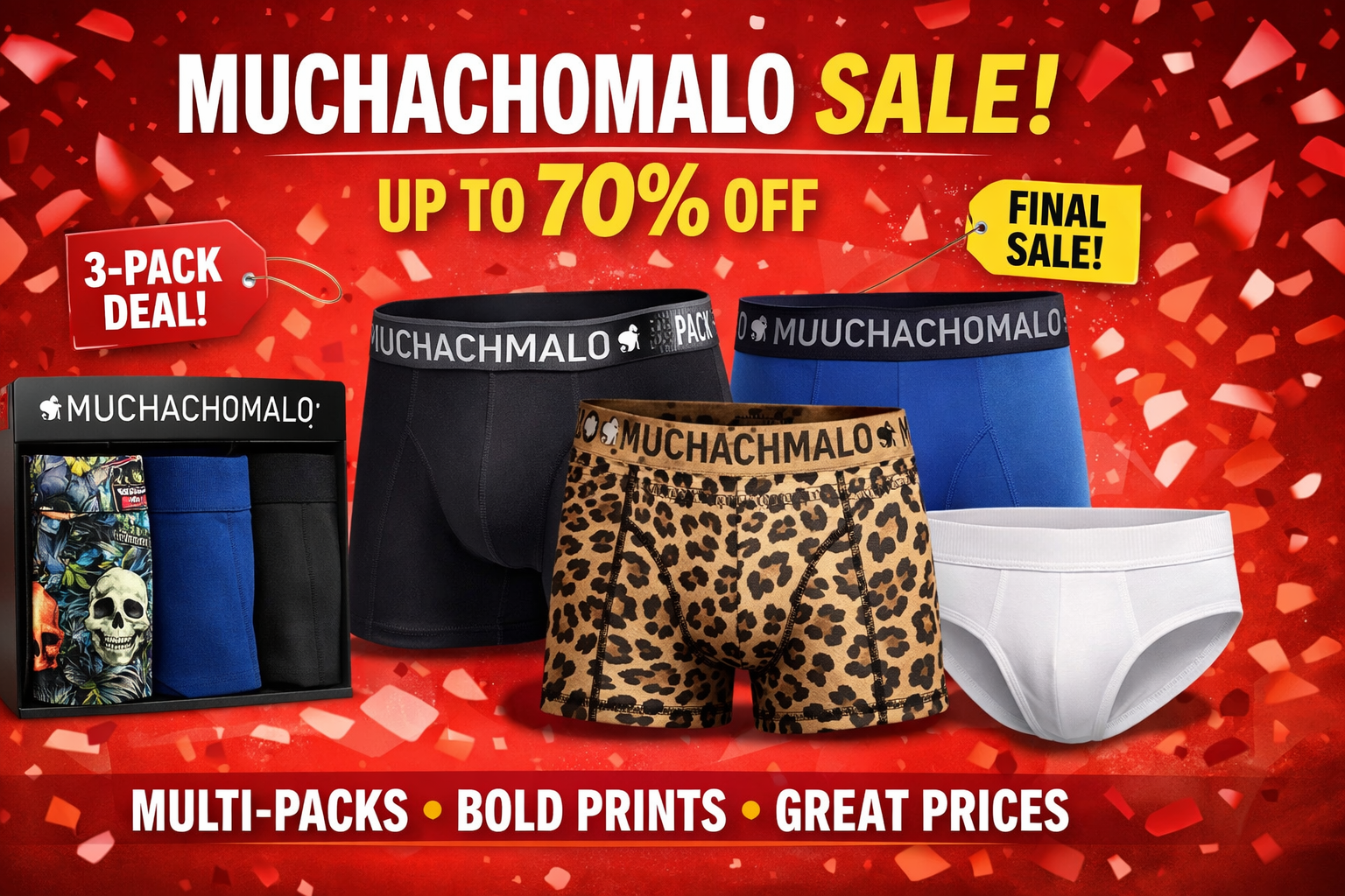 This Muchachomalo Sale Helps You Upgrade Your Underwear Without Overspending