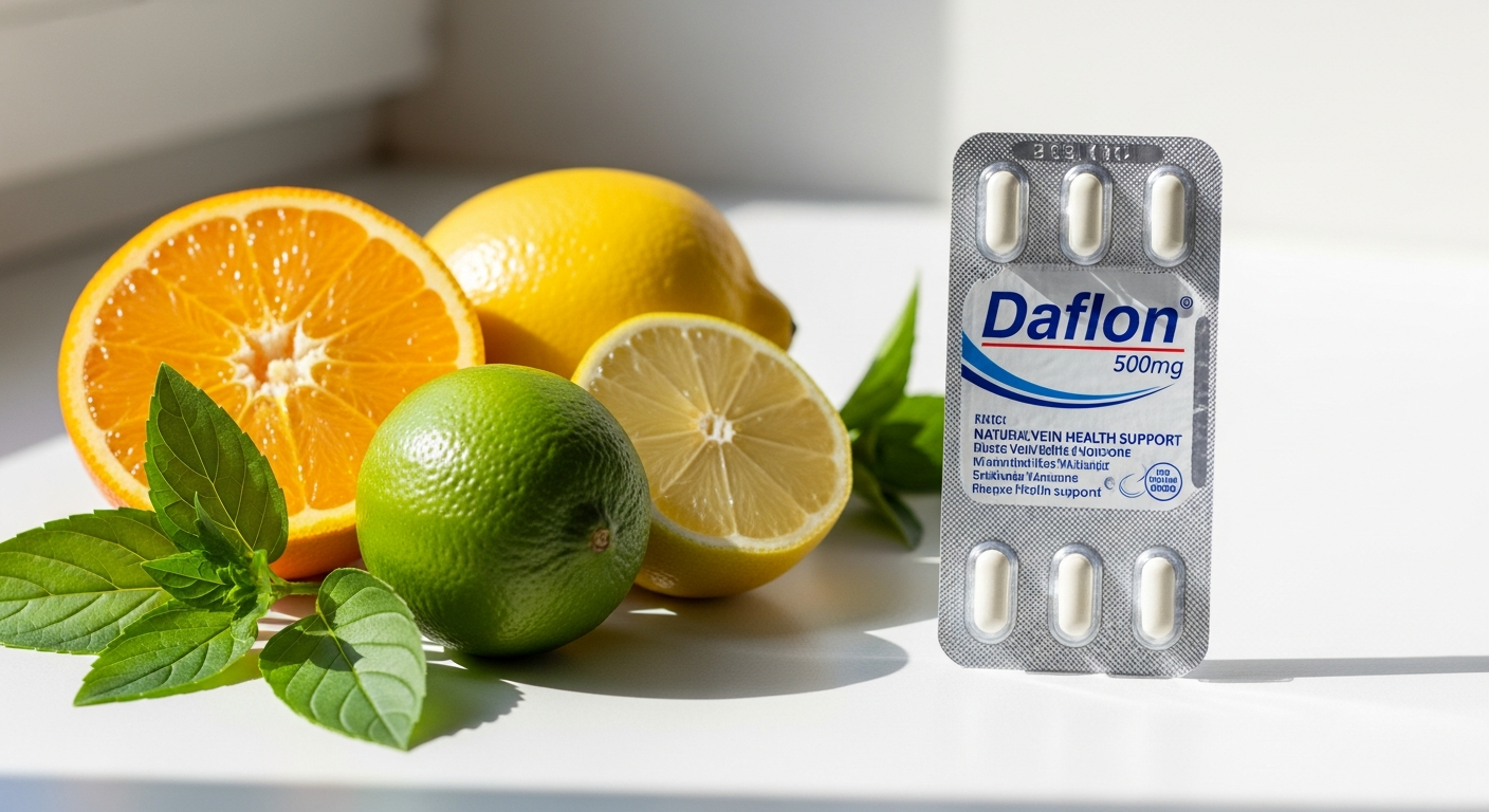 Daflon 500mg for Venous Insufficiency & Hemorrhoid Treatment: A Comprehensive Guide to Natural Vein Support in 2026