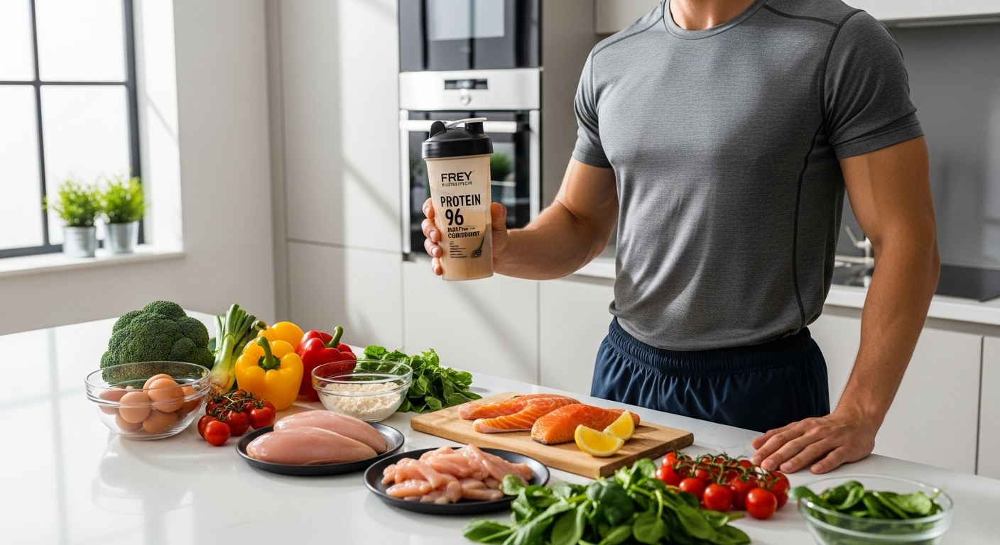 Cutting Calories Without Sacrificing Gains: How Frey Nutrition Protein 96 Multi-Component Powers Lean Muscle Diets